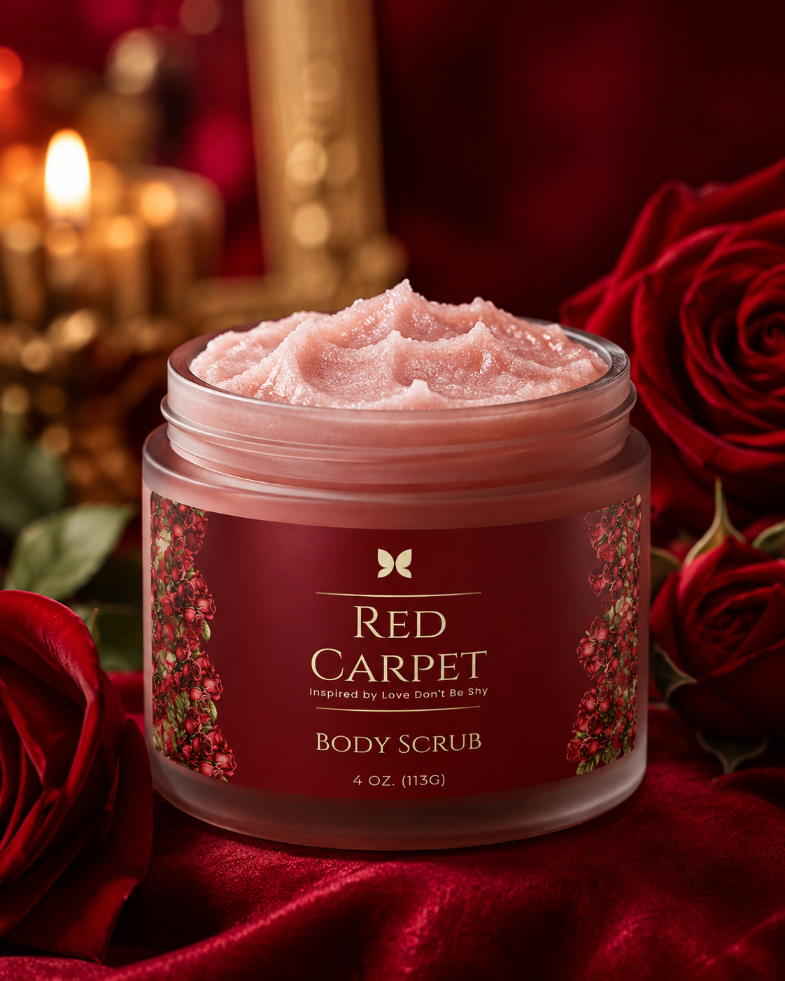 Red Carpet Foaming Body Scrub