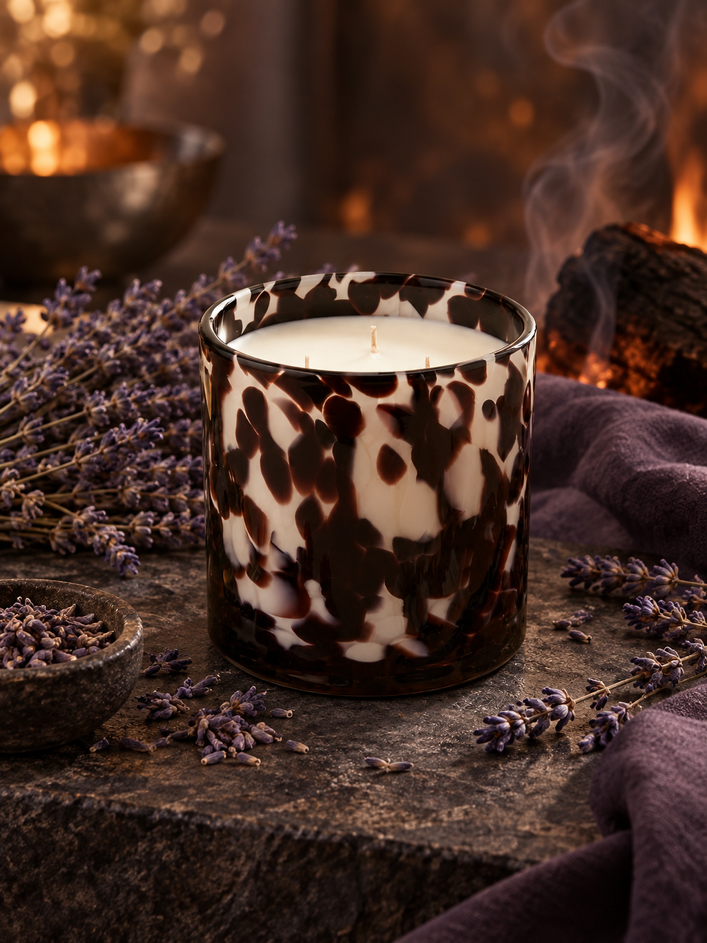 Lavender Embers | 15 oz 2 Wick Candle