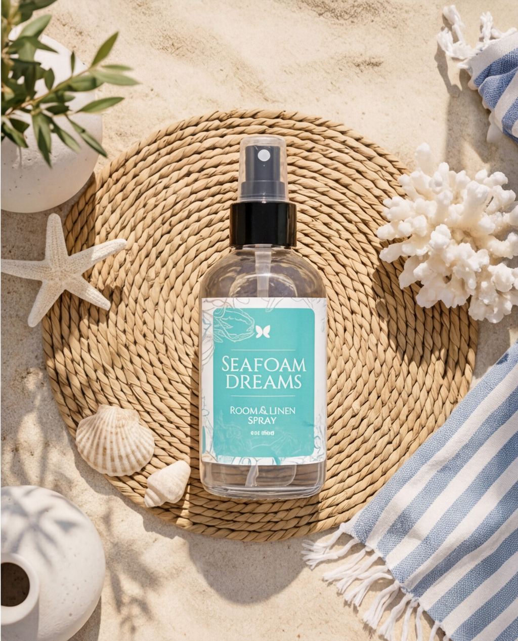 🌊 Seafoam Dreams Room &amp; Linen Spray