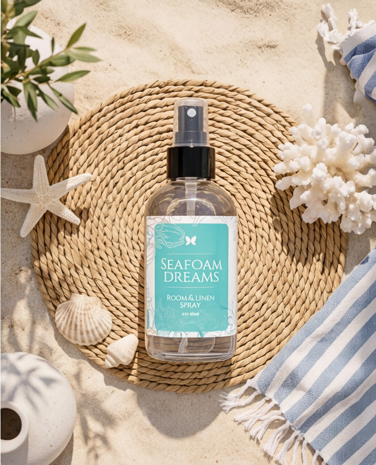 🌊 Seafoam Dreams Room &amp; Linen Spray
