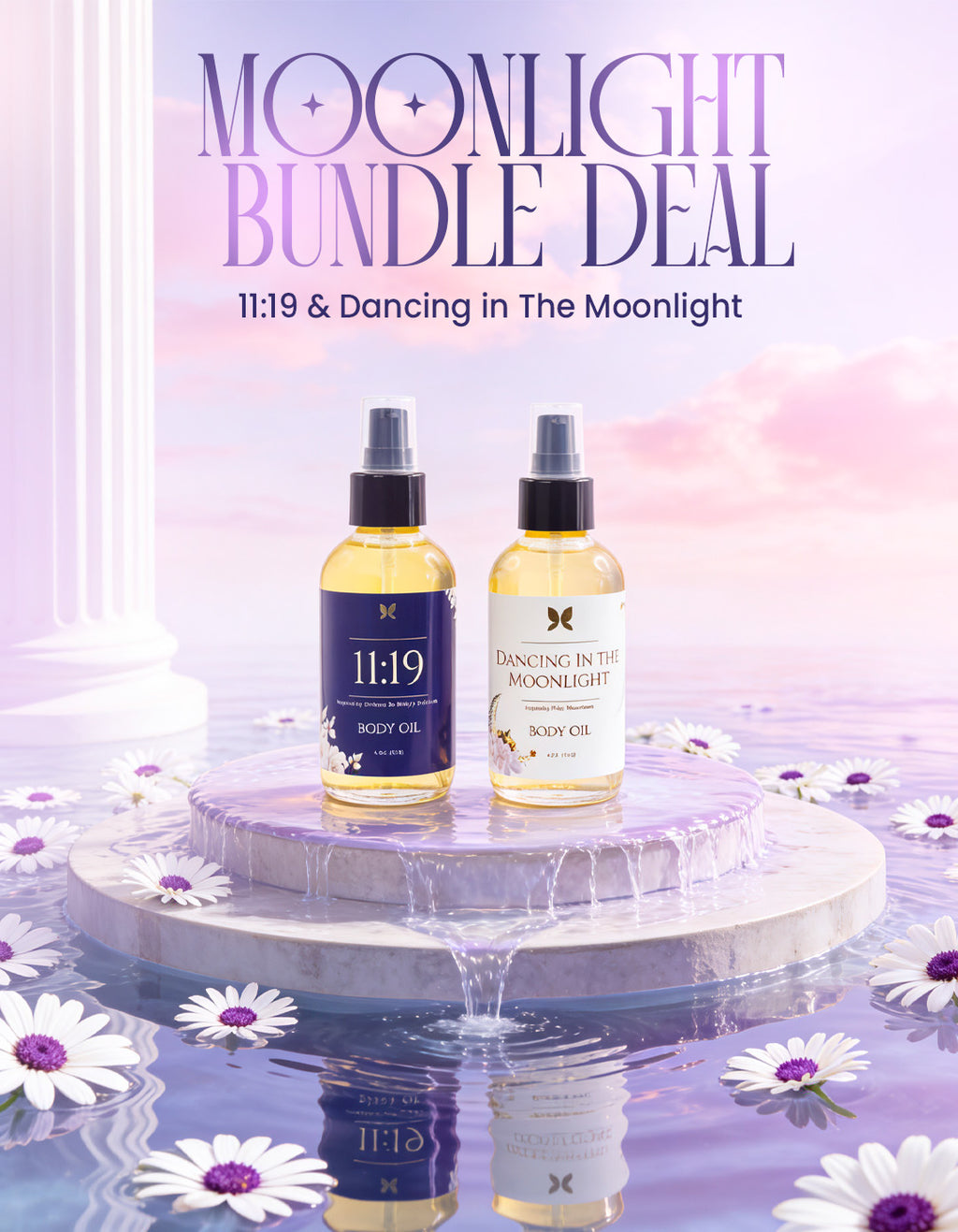 11:19 + Dancing In The Moonlight Body Oil Duo