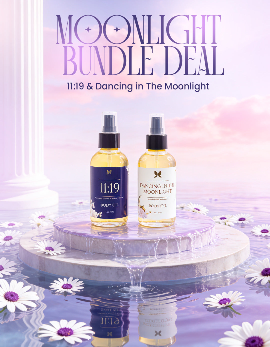 11:19 + Dancing In The Moonlight Body Oil Duo