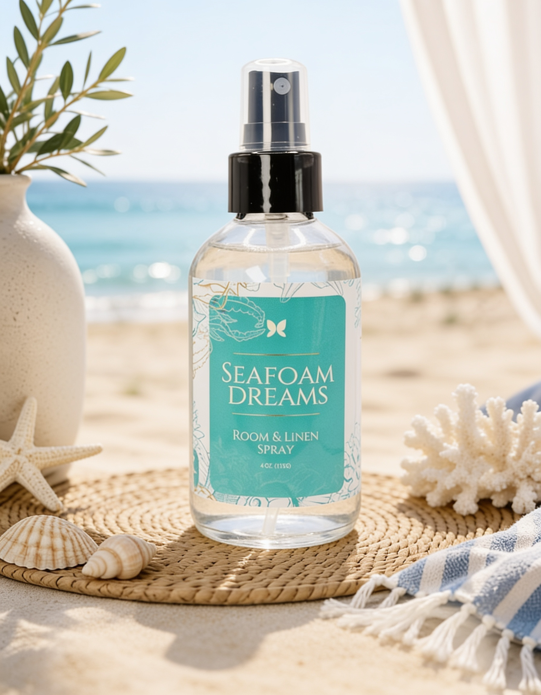 🌊 Seafoam Dreams Room &amp; Linen Spray