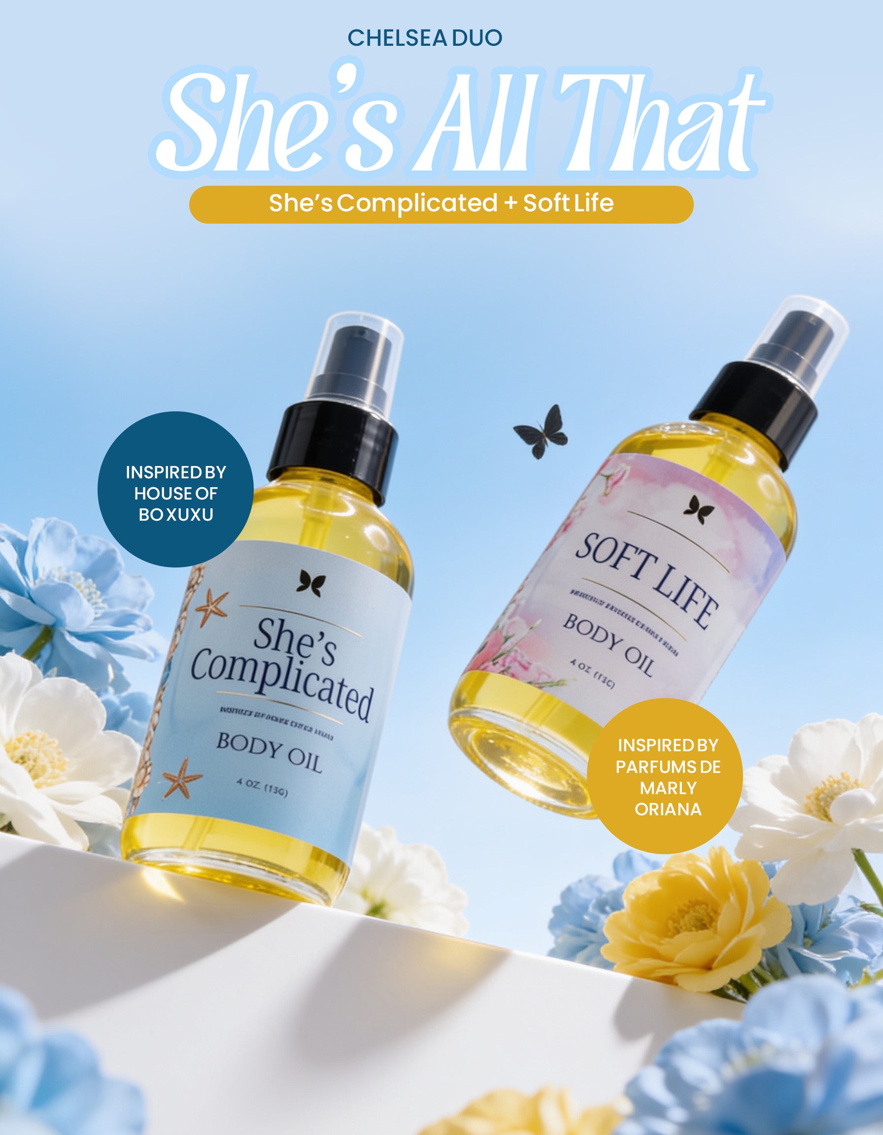 She’s All That Duo- Body Oil