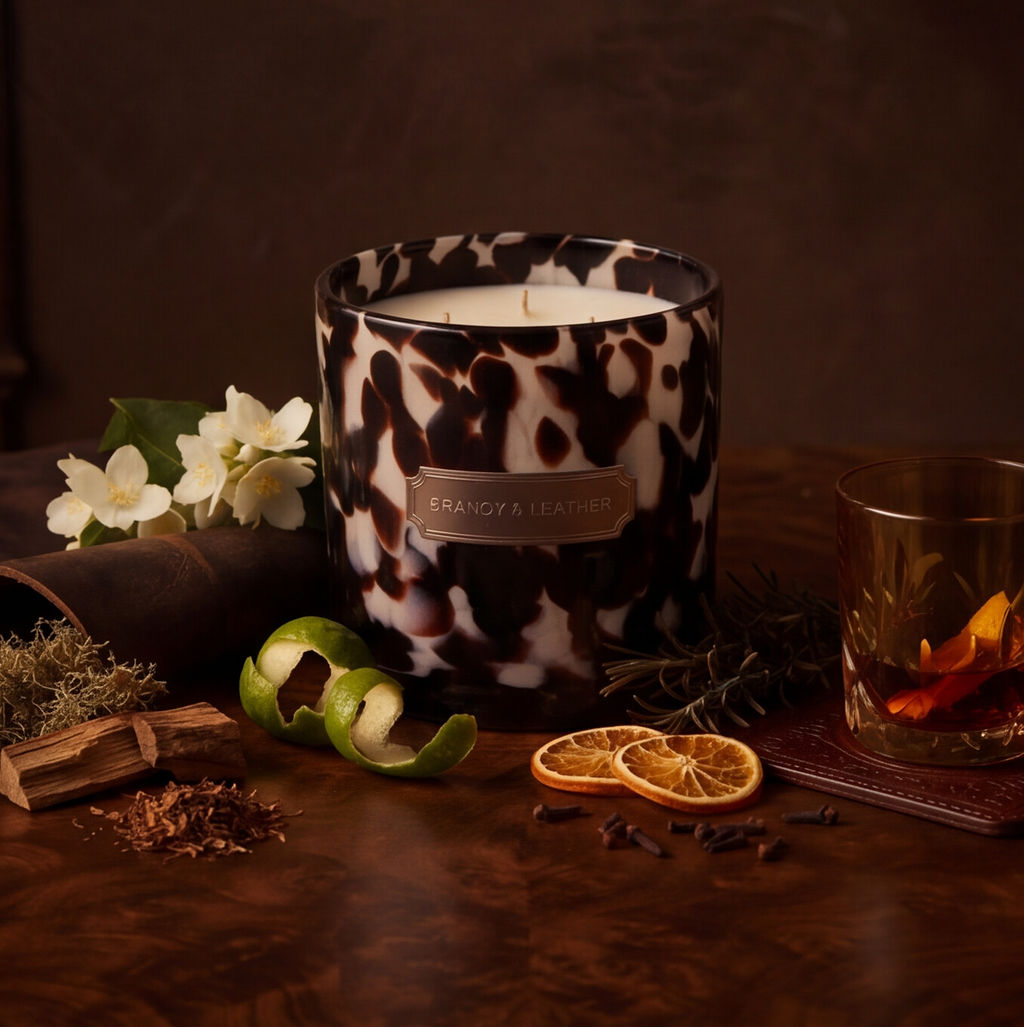 BRANDY & LEATHER Candle