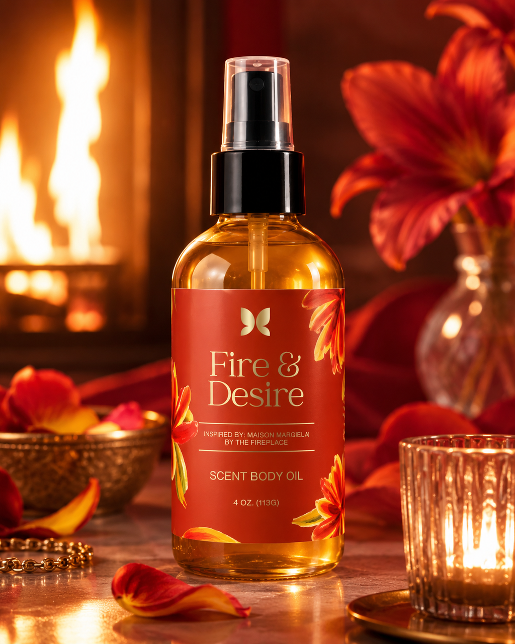 FIRE & DESIRE — Scented Body Oil