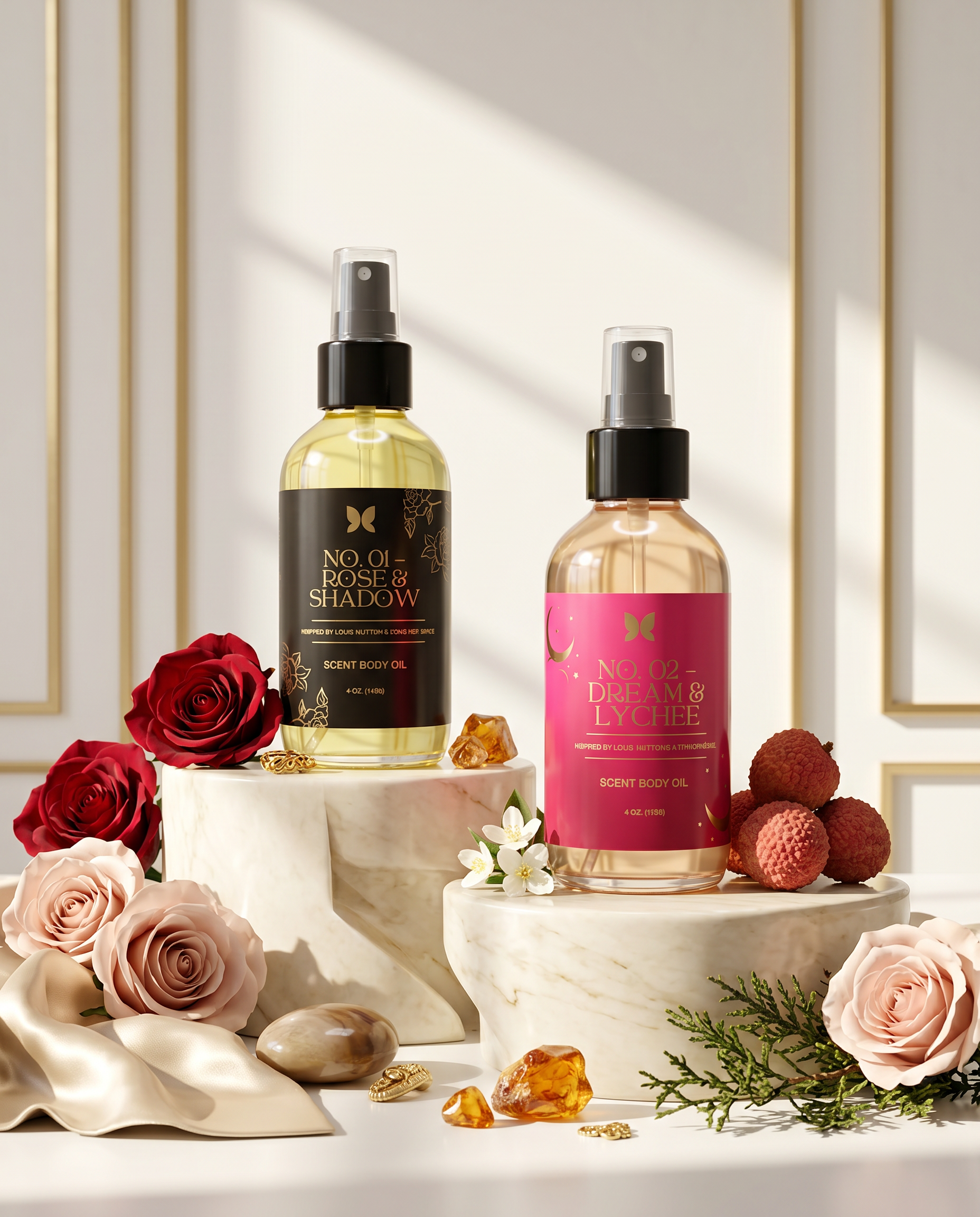 The Lumière Noire Premium Body Oil Bundle