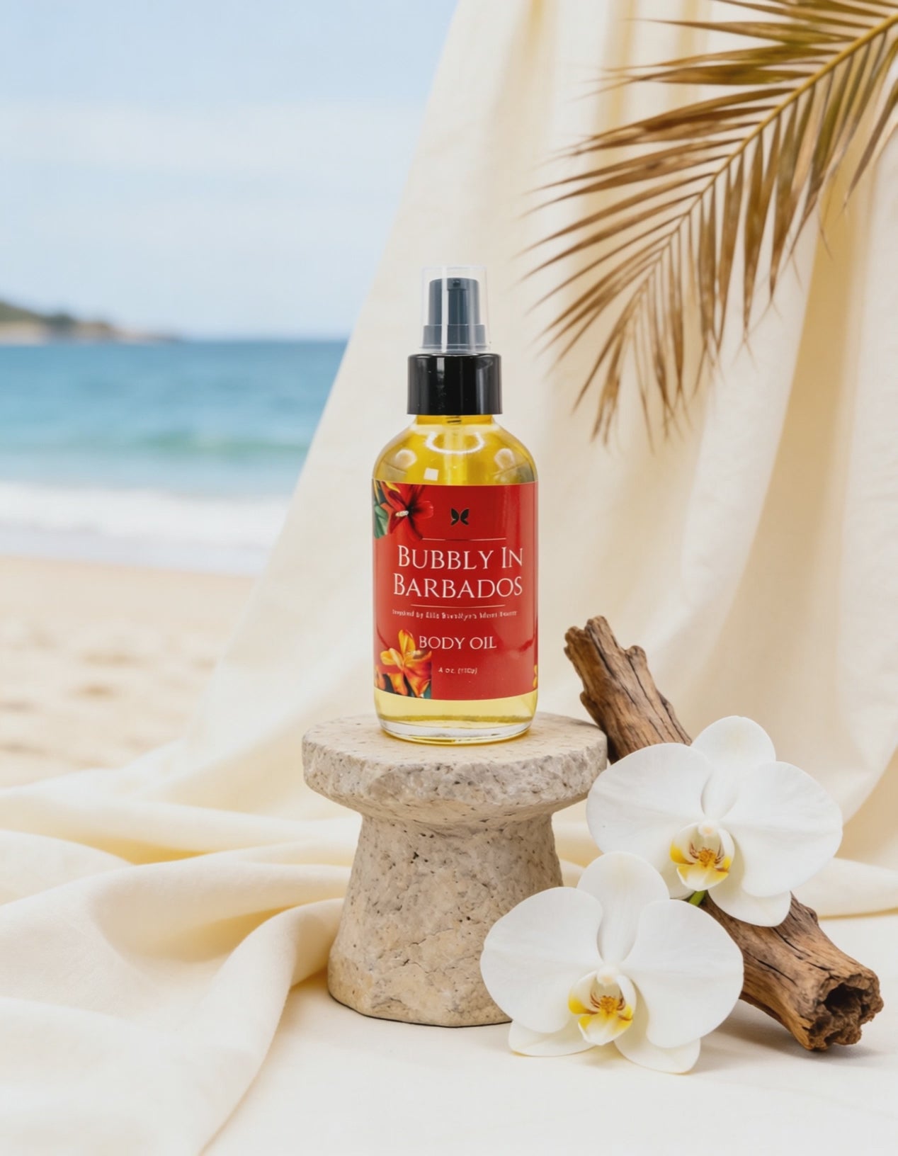 Bubbly In Barbados- Body Oil