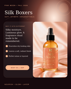 SILK BOXERS — Scented Body Oil